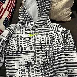 Boy Nike hoodie.